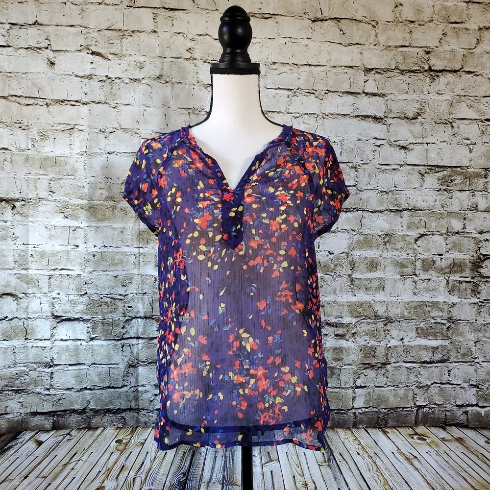 Liz Claiborne sheer blouse